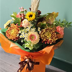 Autumn Burst Handtied Bouquet