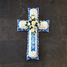 Blue Massed Cross